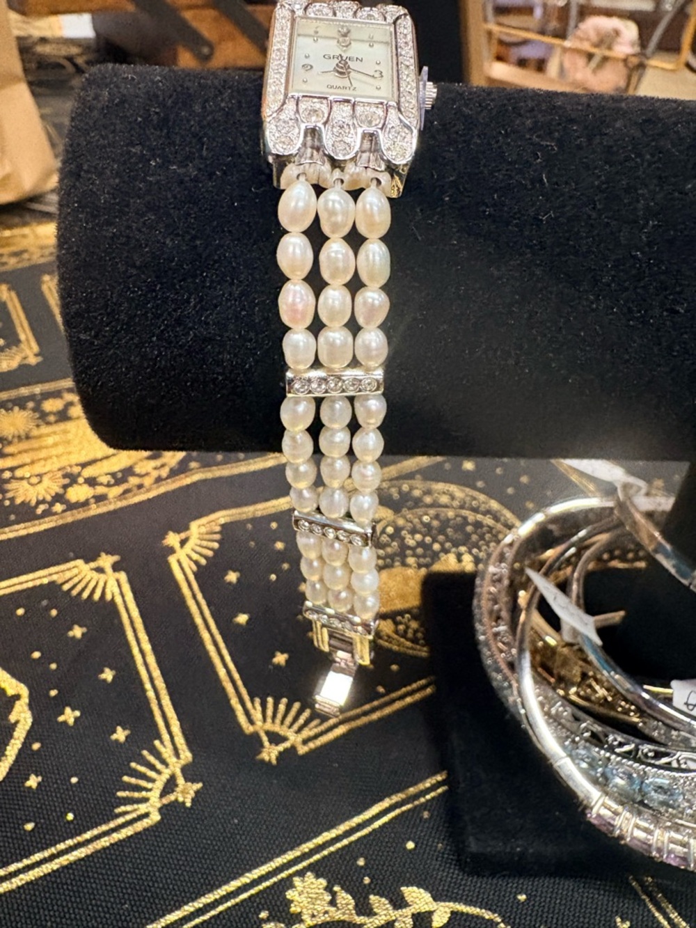 Gruen Real Pearl Watch